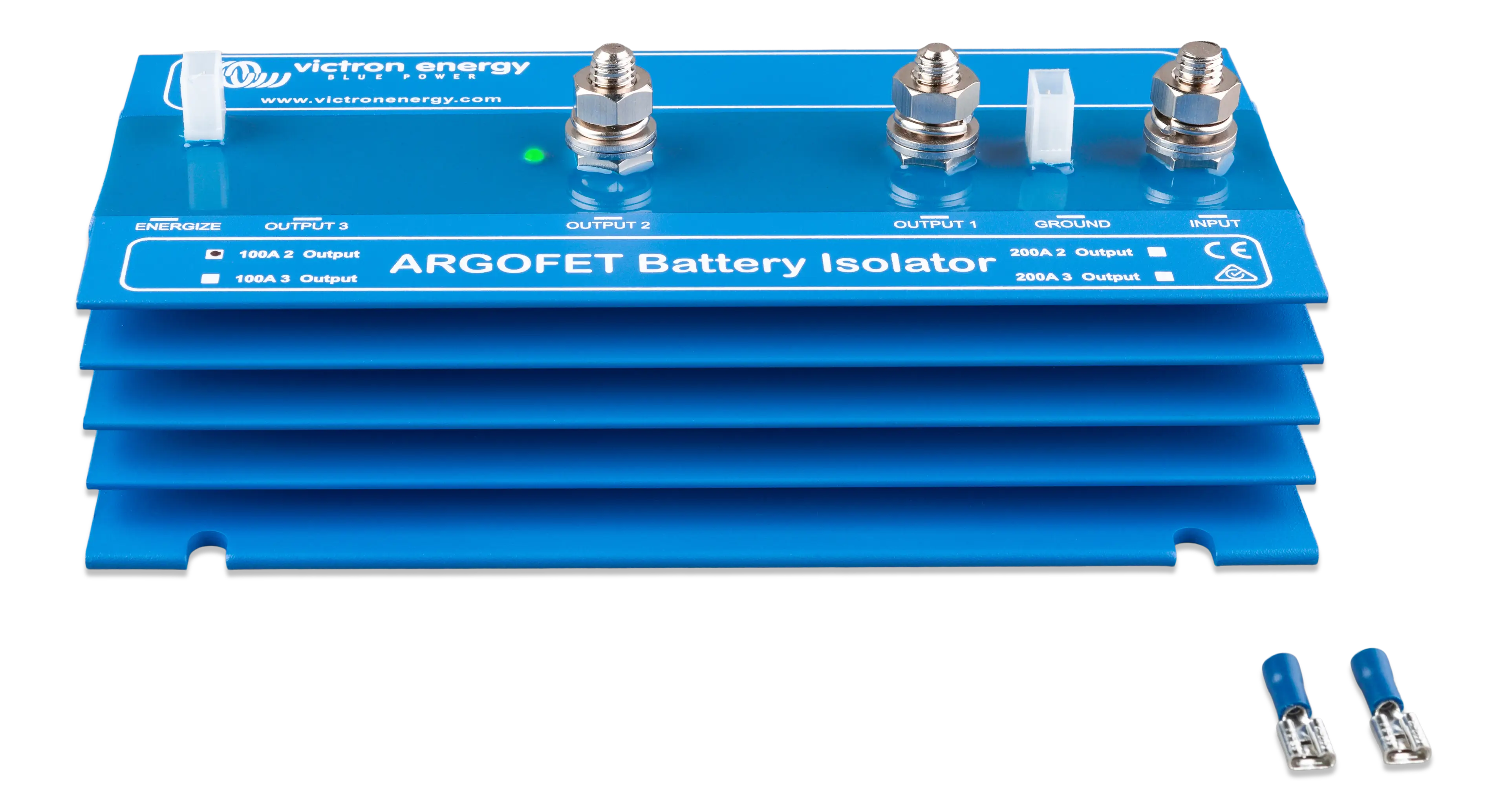 Argofet 100-2 Two batteries 100A (front) thumbnail