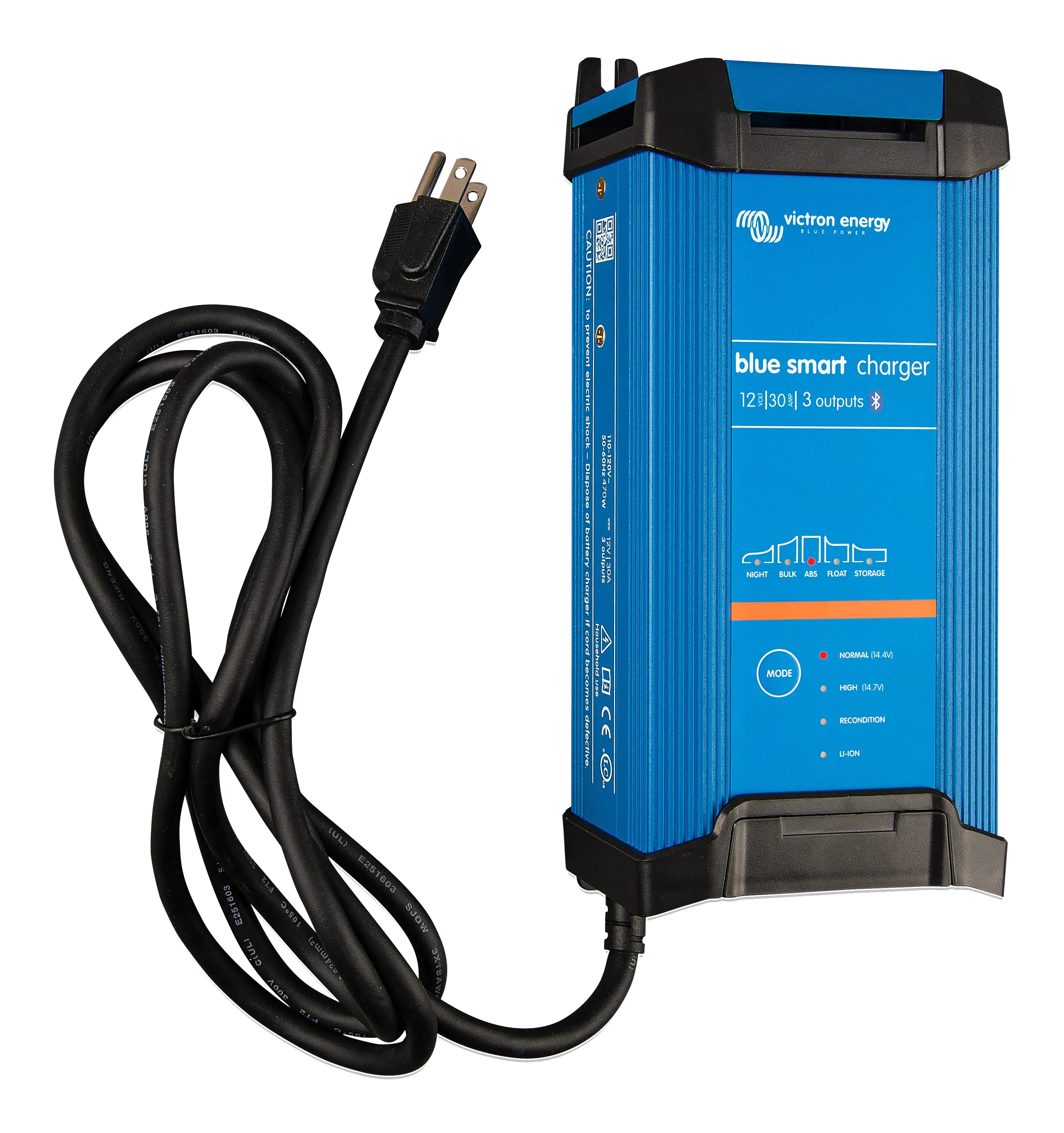 Blue Smart IP22 Charger 12V 30A (3) 120V (left) thumbnail