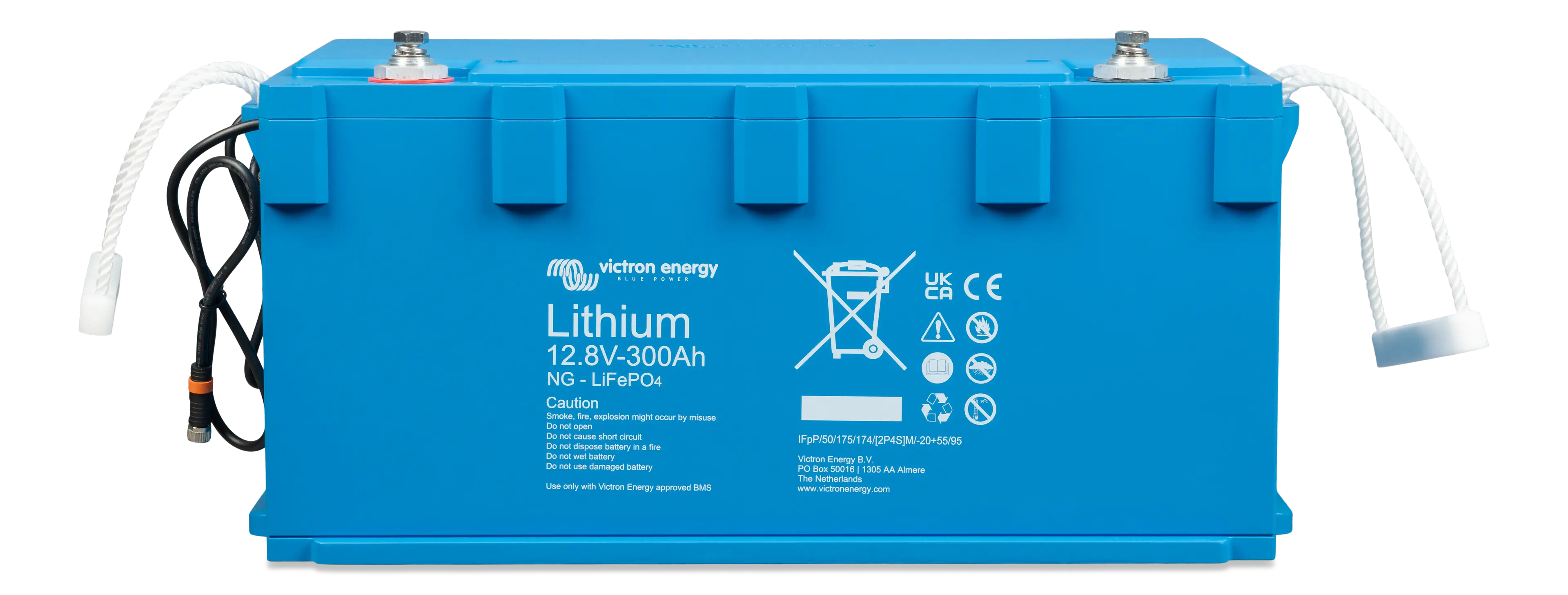 LiFePO4 Battery 12.8V 300Ah NG (front-angle) thumbnail