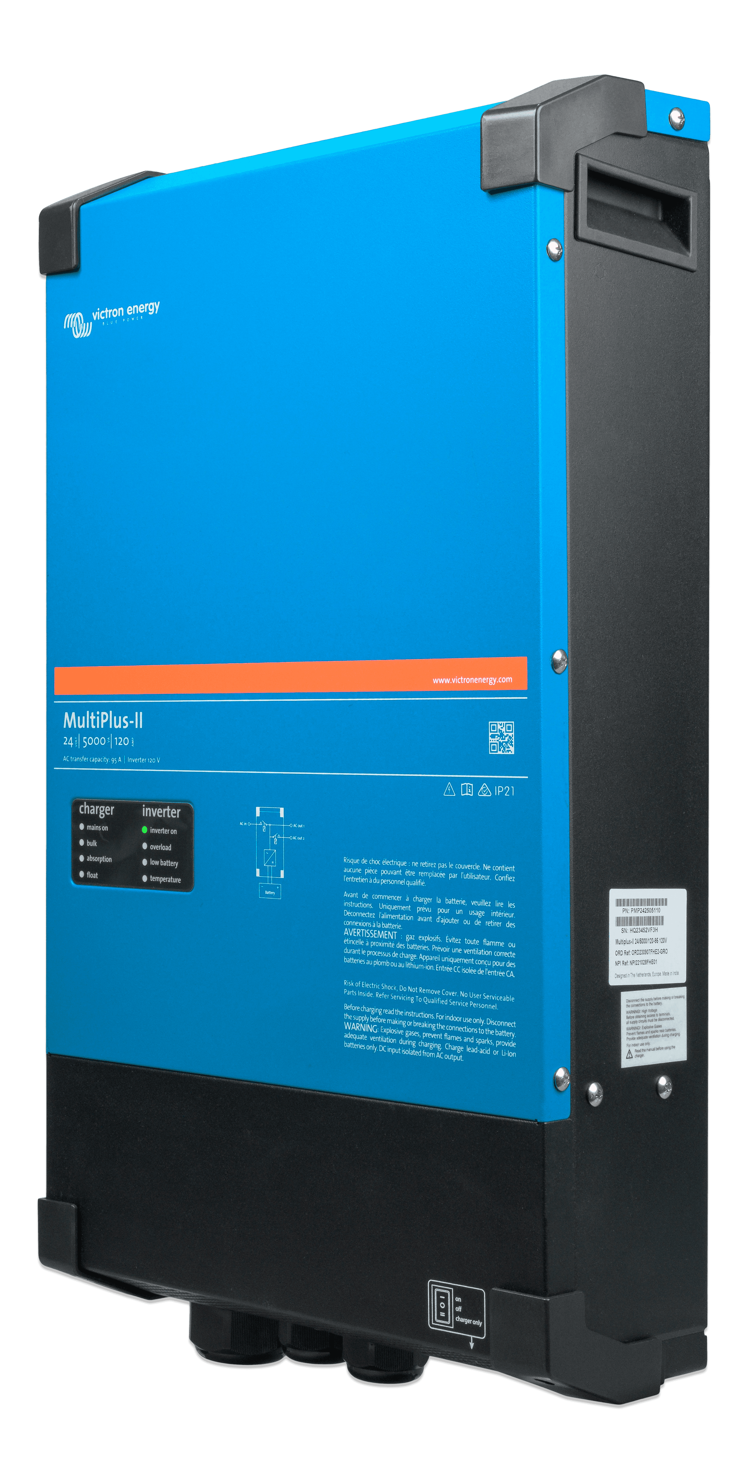 MultiPlus-II 24V 5kVA 120-95 120V (right) thumbnail