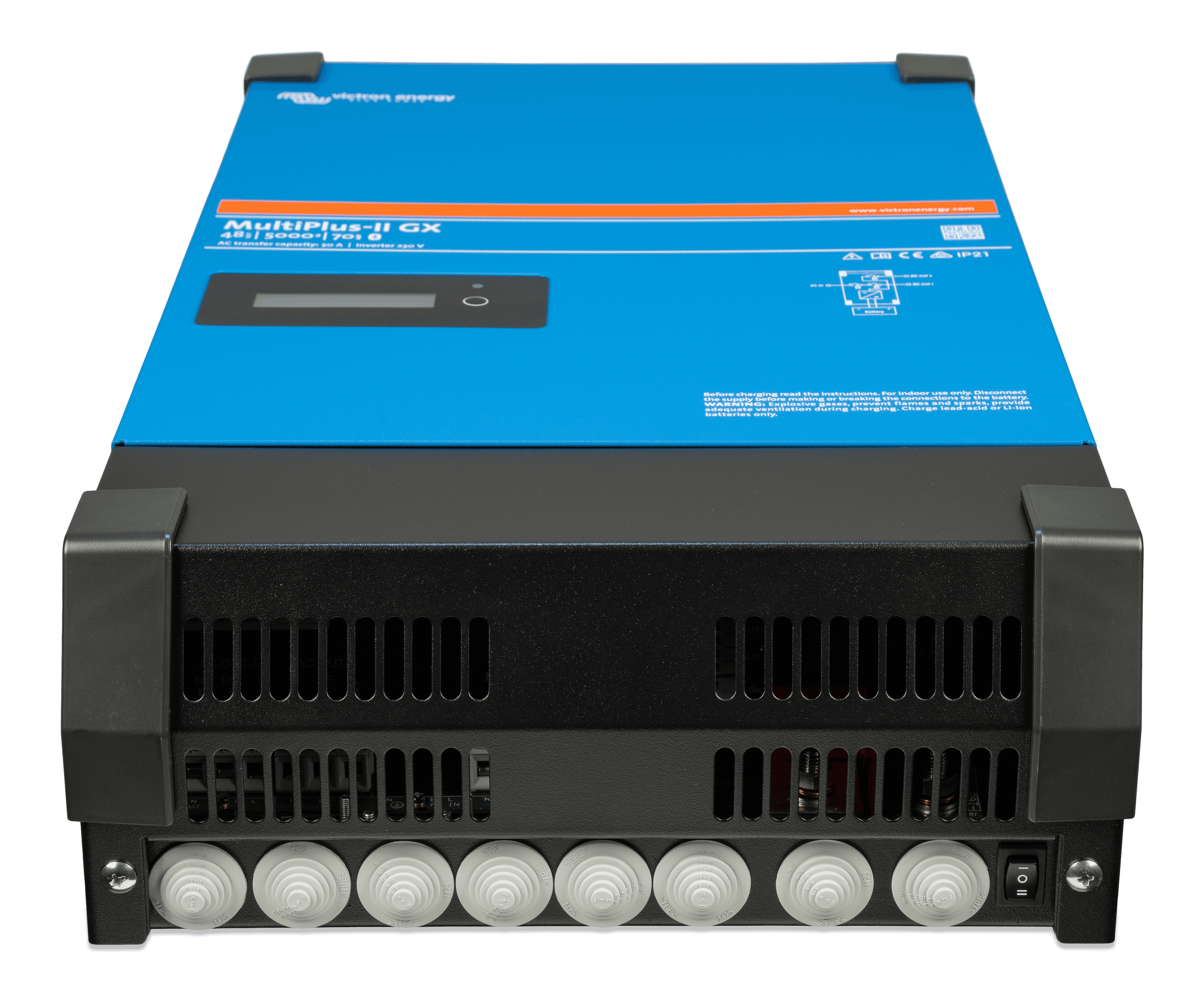 MultiPlus-II 48V 5kVA 50-70 230V GX (bottom) thumbnail