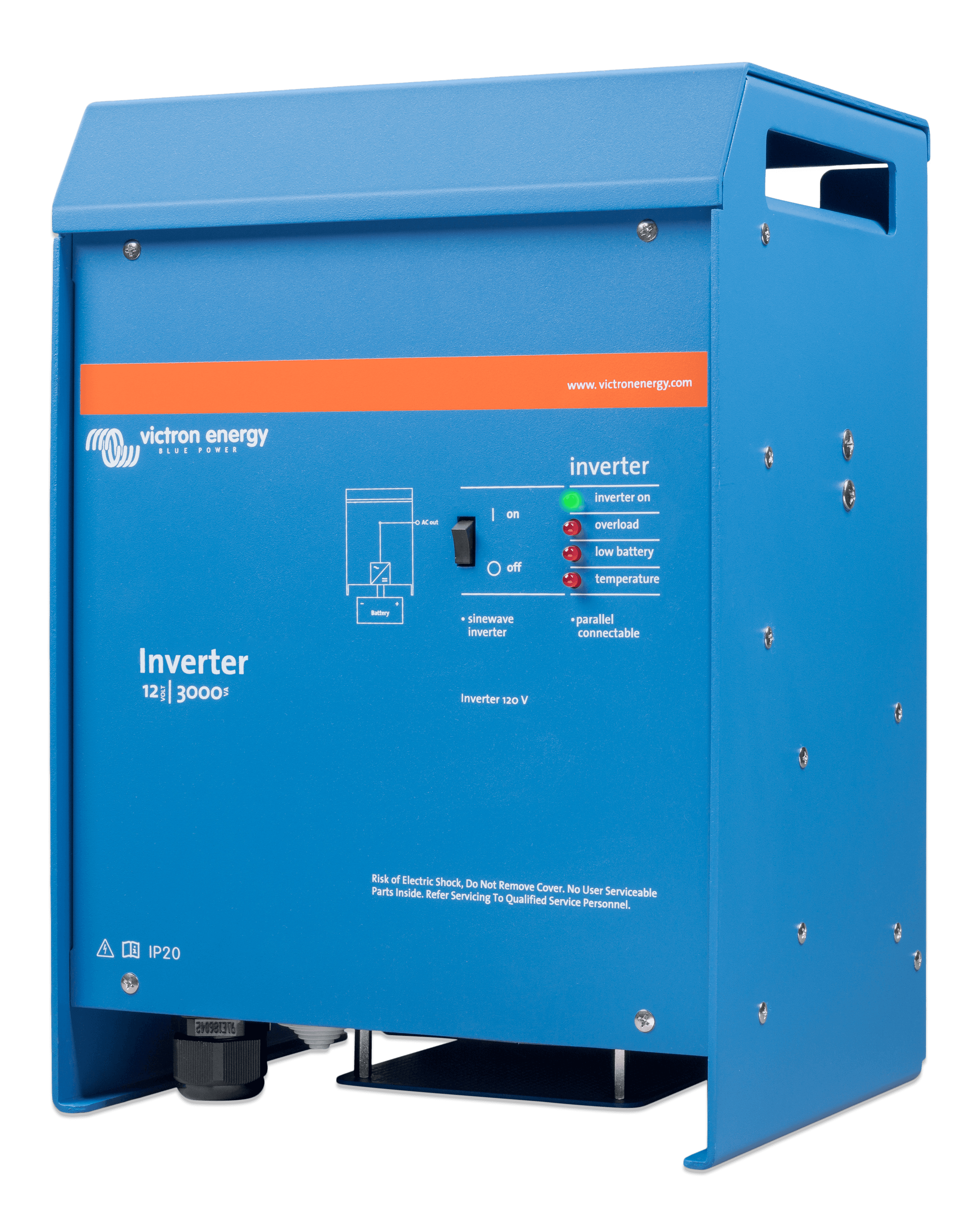 Inverter 12V 3000VA 120V VE BUS (left) thumbnail